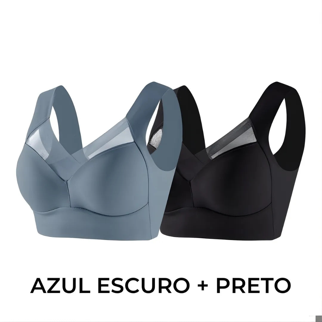🔥Black Friday🔥 - Kit com 2 Sutiãs Laser Premium Máxima Sustentação