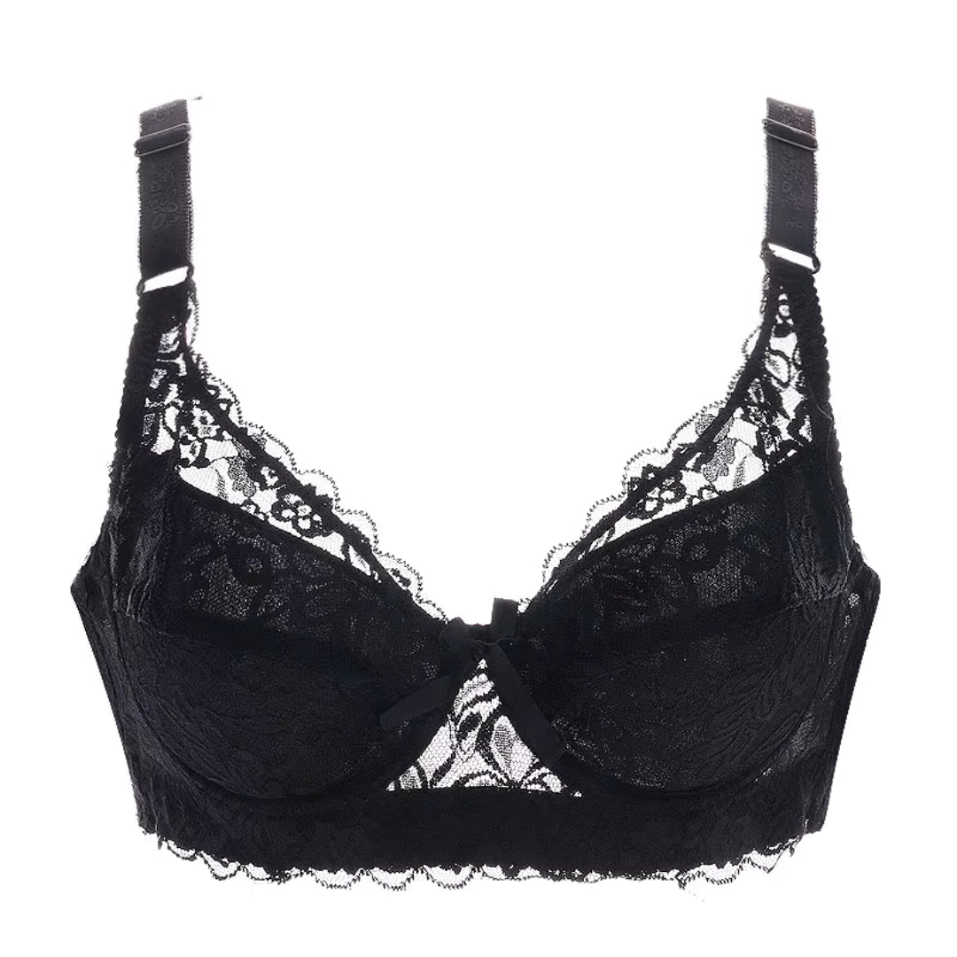 Sutiã de Renda Alta Sustentação Delicatta - [Compre 1 leve 3 + Frete Grátis]