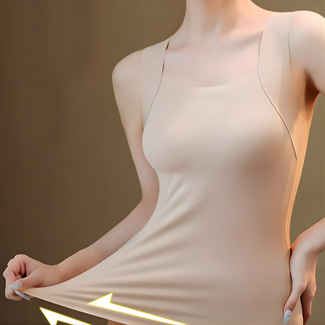 Camisa Modeladora com Sutiã Embutido Comfort Lift